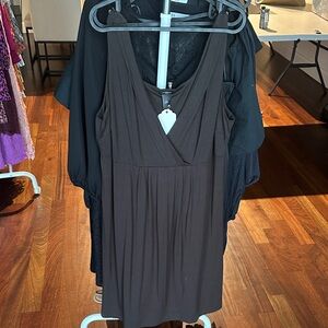 Ann Taylor Chocolate Brown Dress